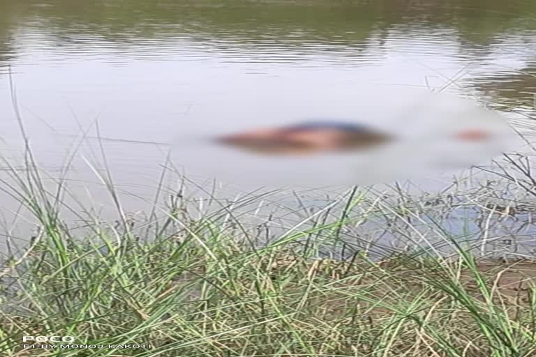 Deadbody seen at Sivasagar's Dikhow river