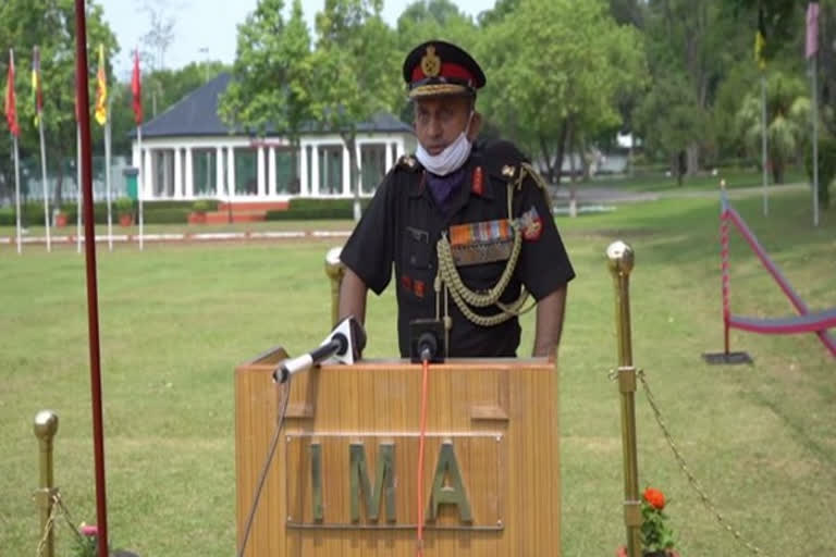 Commandant's parade held at IMA Dehradun