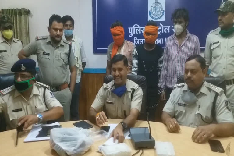 Three accused arrested