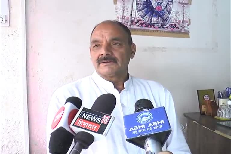 Former Congress MLA Kuldeep Pathania