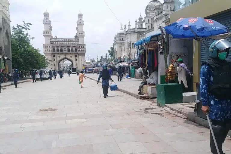 مکہ مسجد میں نماز جمہ ادا کی گئی