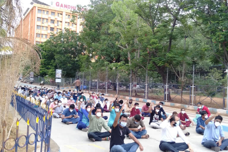 The junior doctors began their agitation on June 9