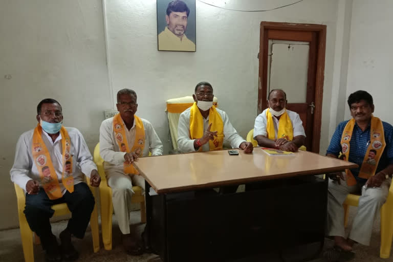 nizamabad tdp leader yada goud spoke on achennayudu arrest