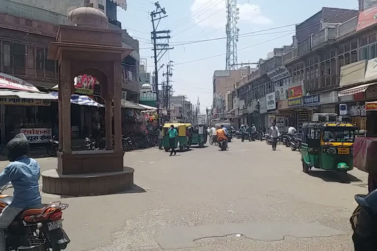 corona effect on bikaner market, बीकानेर बाजार पर कोरोना का असर, बीकानेर न्यूज