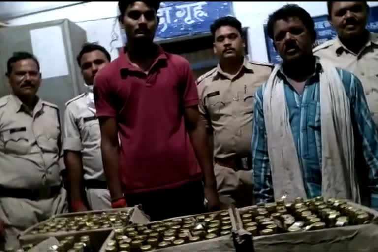 Major action by police against liquor mafia in Chhatarpur