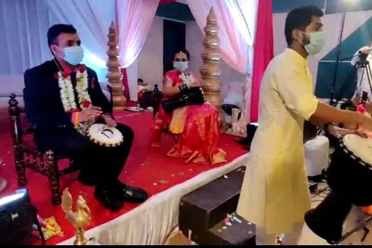 Groom plays drum for 51 hours at his wedding