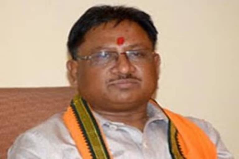 BJYMO District President Rajesh Pandey