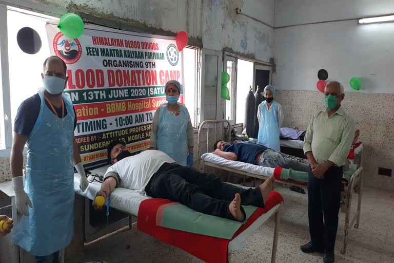 Himalaya blood donors organized blood donation camp