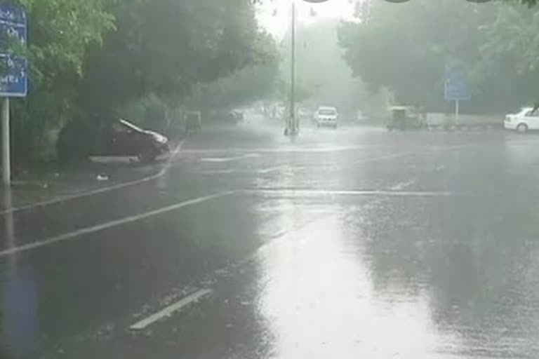 delhi ncr weather update rainfall in national capital