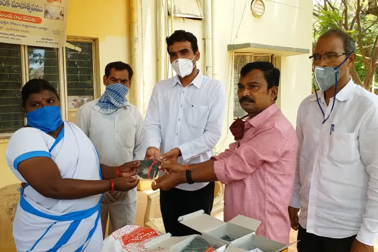 provided n95 masks to anms in kadapa