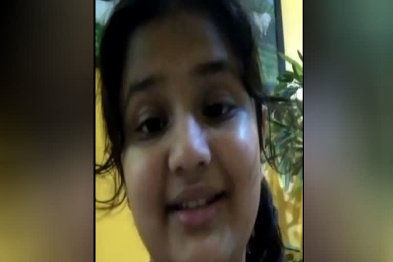 A 12-year-old girl from Delhi made a video to avoid the corona virus