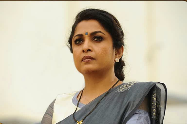 Liquor bottle seized from Actress Ramya Krishnan's car