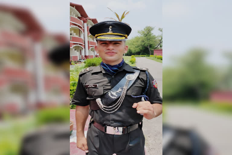 Resident of gnaur pryas rathi selected lieutenant