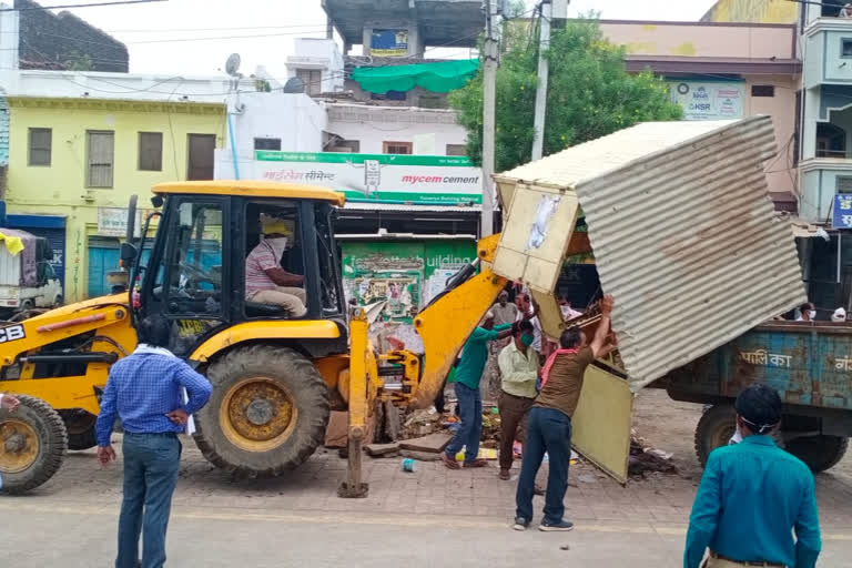 Administration runs anti-encroachment campaign