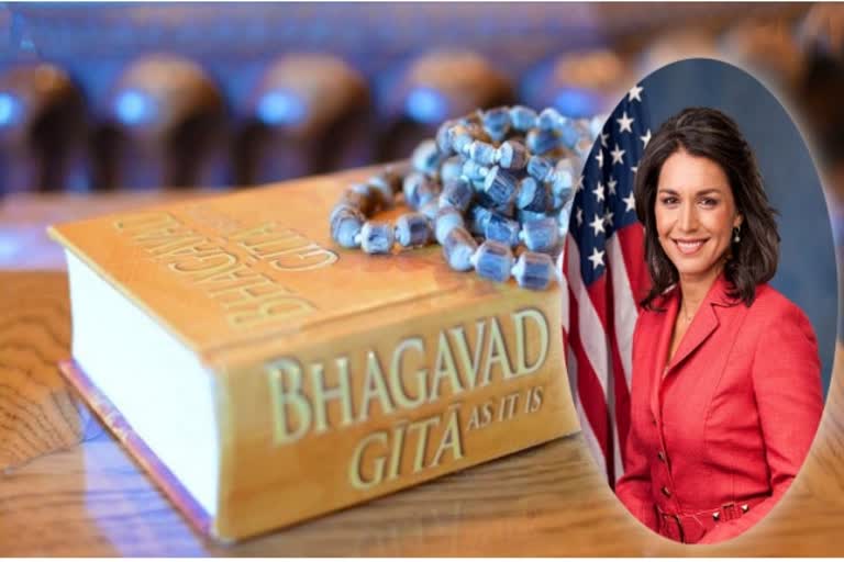 Find strength & peace in Bhagavad Gita: Tulsi Gabbard to students