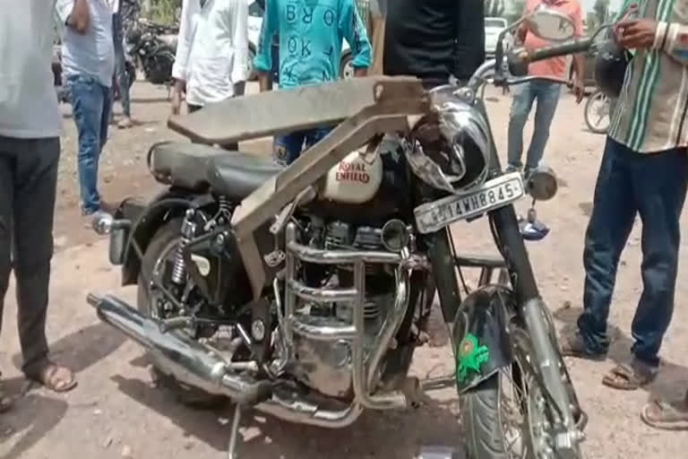 Jodhpur news, Bike rider died, road accident