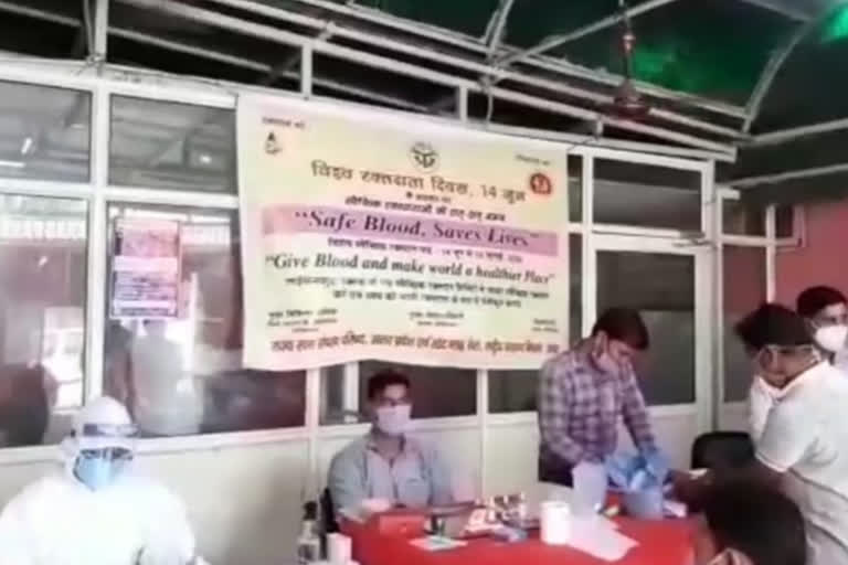 Blood camp organized