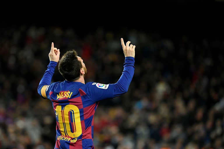 Lionel messi became the only player to score more than 20 goals in 12 la liga seasons