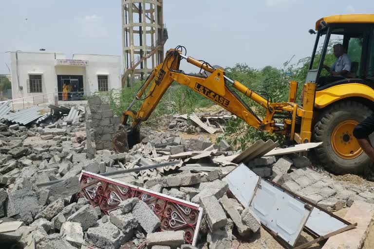 encroachment removed in Barmer, Barmer News