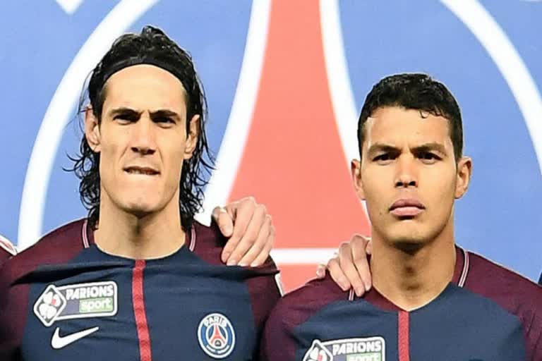 Thiago Silva, Edinson Cavani