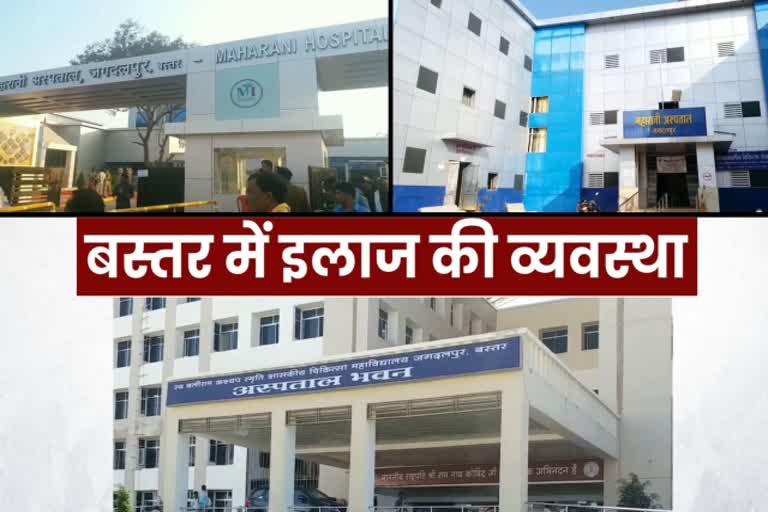 Health facilities in Bastar