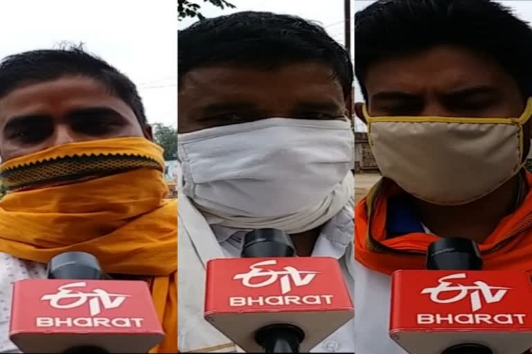 youth gave their opinion on mask in ranchi