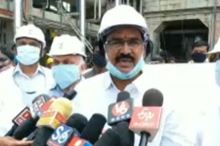 Minister Niranjan Reddy Visits Ramagundam Fertilizers Factory