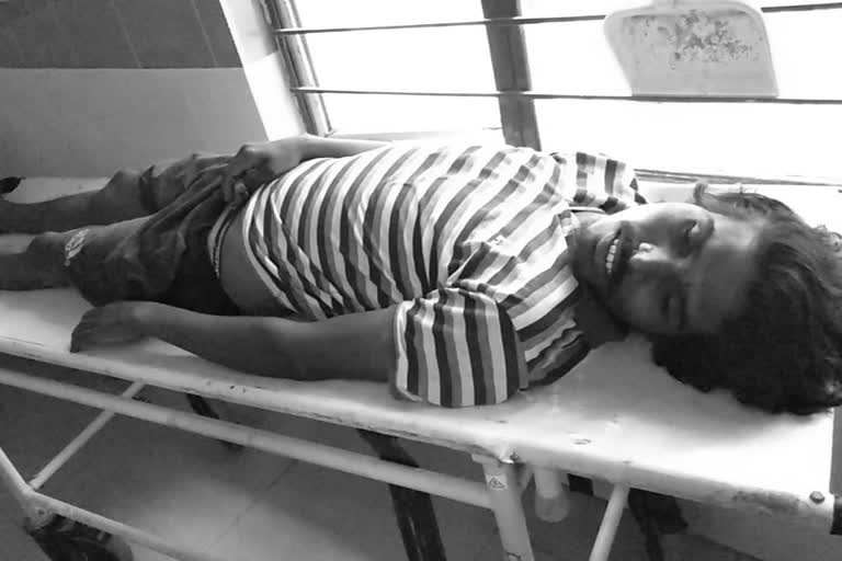 Young Man Died In Road Accident In Husnabad