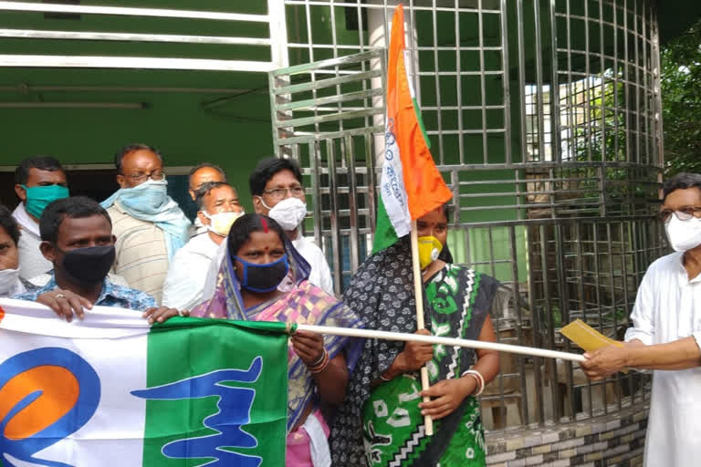 BJP gram panchayat was taken over by TMC