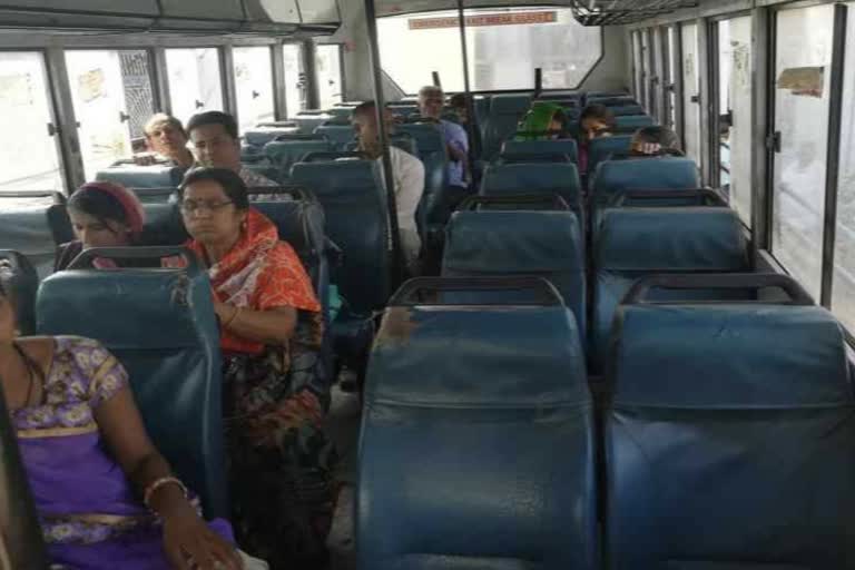 sonipat roadways buses stopped operations on 3 routes due to reduced passengers