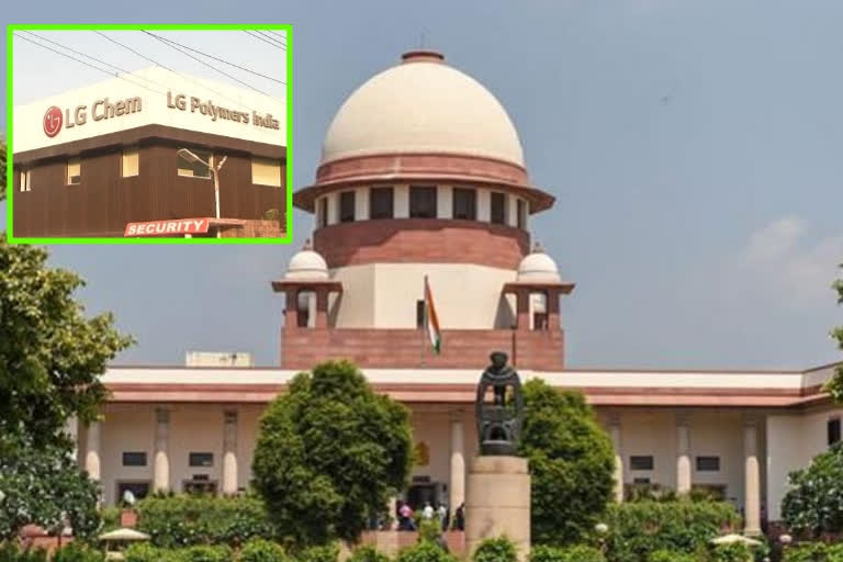 supreme court on lg polymers issue latest