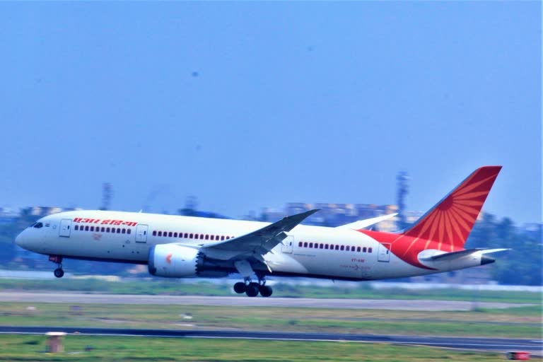 A special Air India departs with 147 Indians