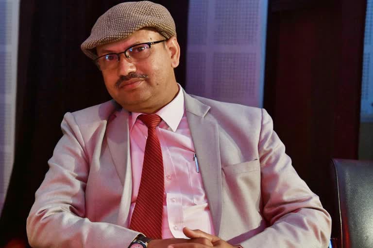 Narendra Kaushik, author of 'Mahatmagandhi in Cinema