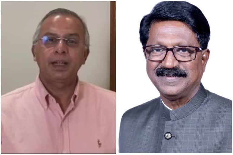 arvind sawant on migrant  nitin sardesai criticized arvind sawant  nitin sardesai latest news  परप्रांतीय मजुरांबाबत अरविंद सावंत  नितीन सरदेसाईंची अरविंद सावंतावर टीका