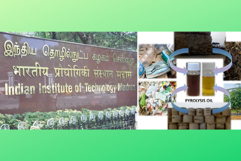 IIT Madras Research Team produces High Energy Bio-oil from Agricultural and Plastic Waste