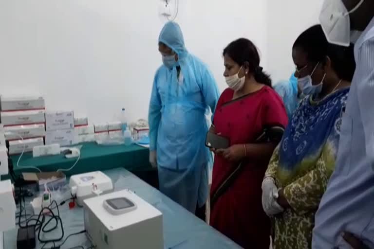 Mahagama MLA inspects referral hospital in godda