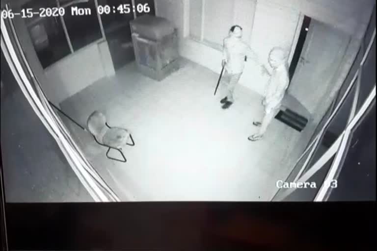 CCTV camera thief