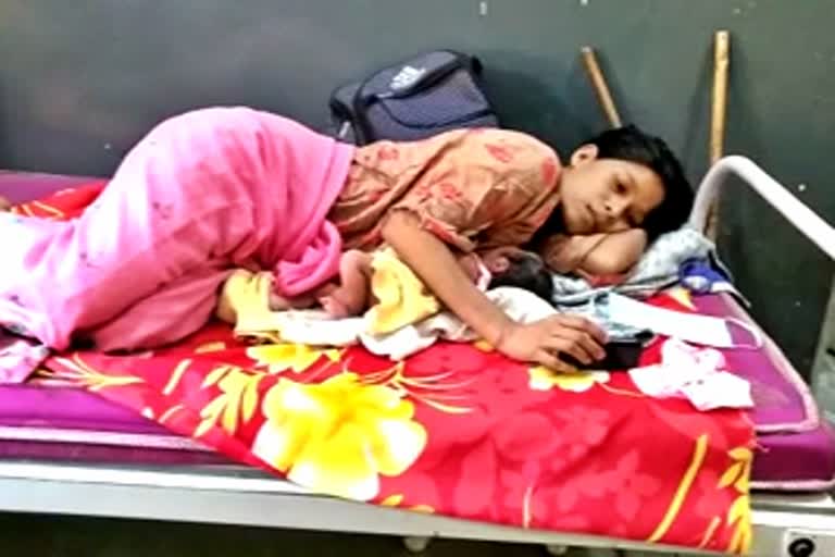 a women delivered baby in barpeta road railway station