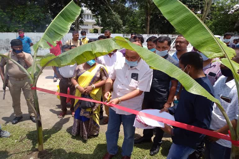 Minister Ranjit Dutt Attended At Bihali Biswanath District