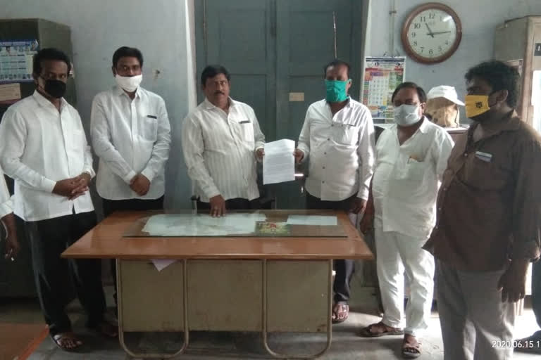 Petition againest on YCP government at avanigadda in krishna district