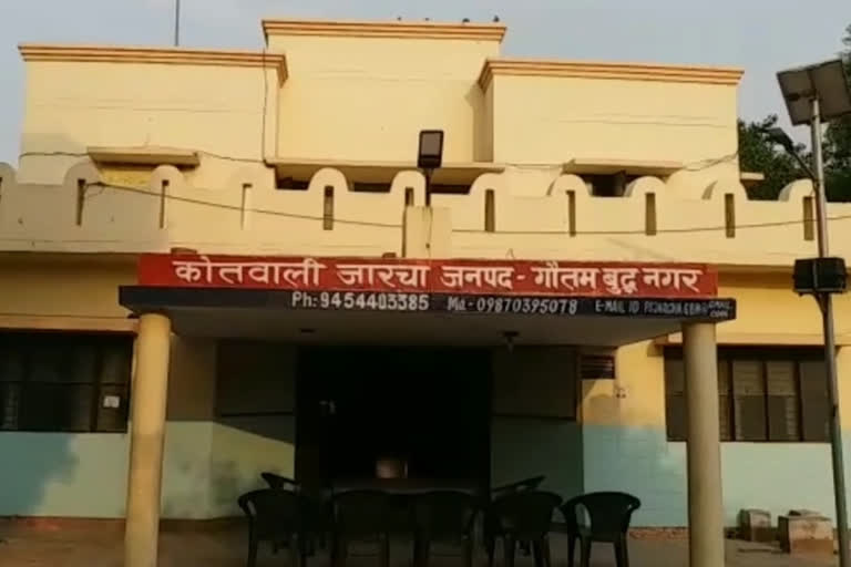 controversy over water at jarcha police station in greater noida