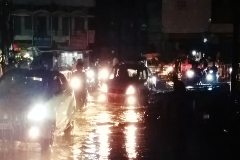 rain exposed the claim of Ranchi Municipal Corporation