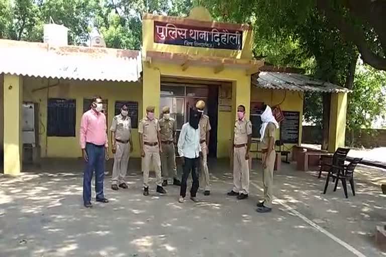 Robber Kedar Gurjar arrested,  dholpur news,  Rajasthan news,  Kedar Gurja