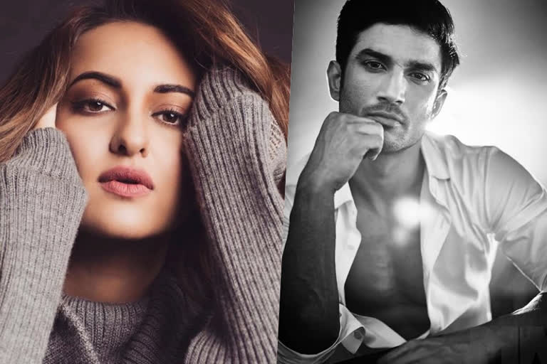 sonakshi sinha, sushant singh rajput, ETVbharat