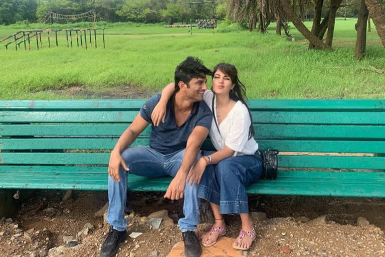 Sushant Singh Rajput Rhea Chakraborty, ETVbharat