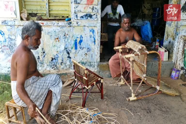 ஊரடங்கால் சீரழிந்த பிரம்புத் தொழில் -  அரசு உதவிக்கரம் நீட்டுமா?