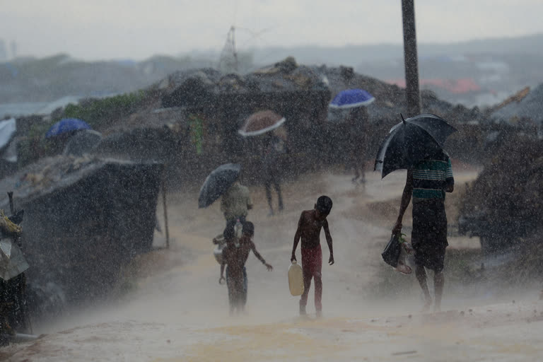 rains in many districts