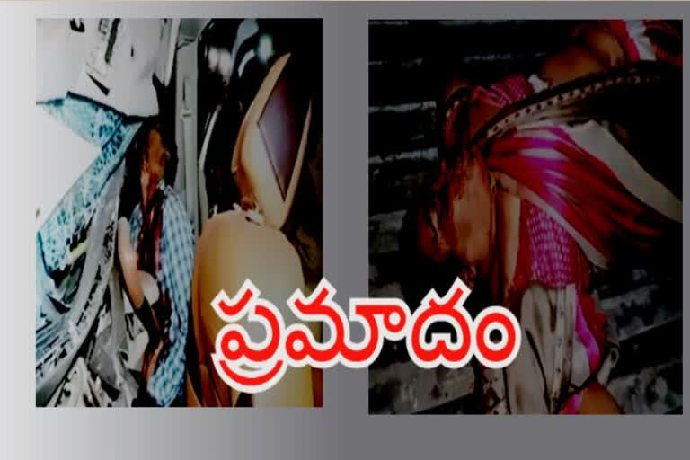 accident in railwaykoduru kadapa district