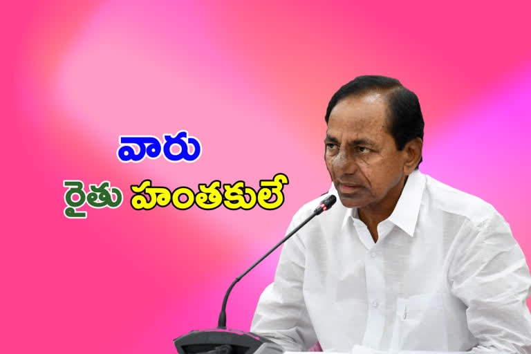 CM kcr met with collector in hyderabad on tueday