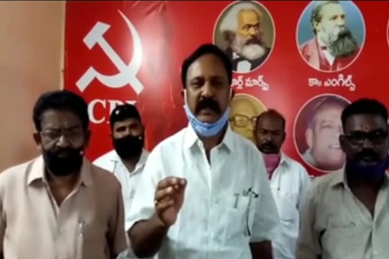 cpi activist jagadeesh given negative statement on jc family from guntakal town